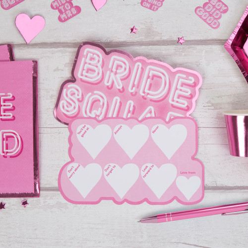 Bride Squad Advice Cards Pk10
