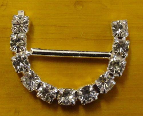 Diamonte Horseshoe 25mm Single