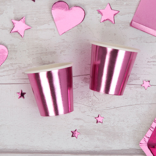 Mini pink Shot Glass pk8