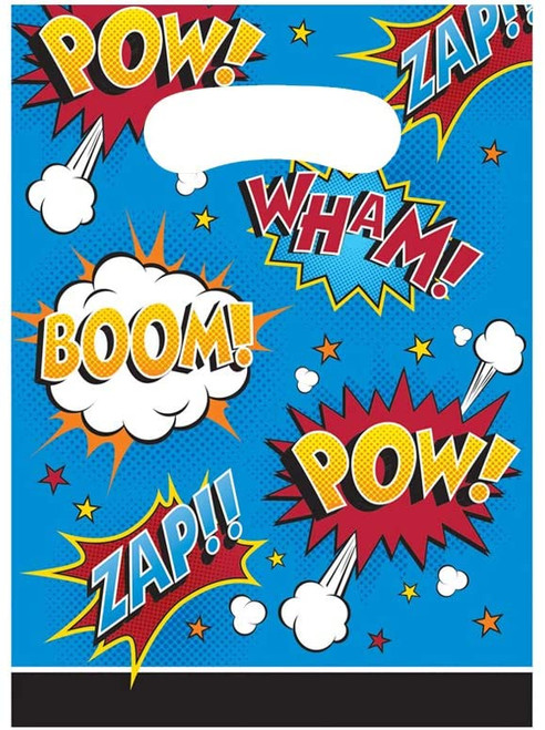 Lootbags Superhero Slogans Pk8