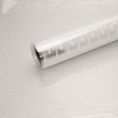 Cellowrap 80cm x 100m Clear White Dot Film