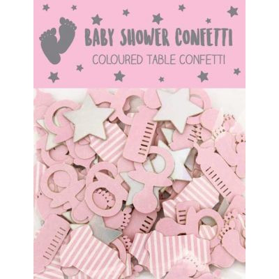 Baby Shower Baby Girl Paper Confetti