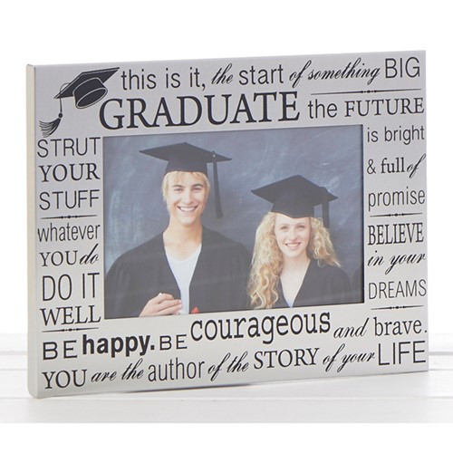 Graduation Congrats Word Photoframe