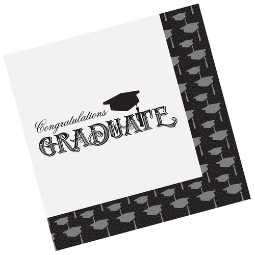 Graduation Napkins Pk20 2Ply