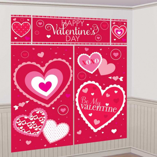 Decoration Kit Scene Setter Valentines