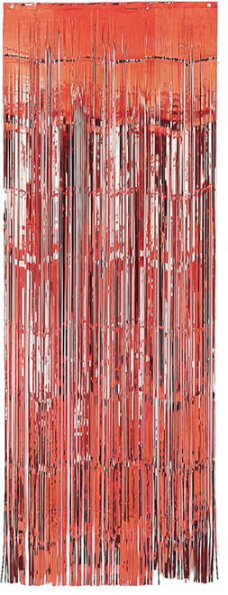 Door Curtain Red