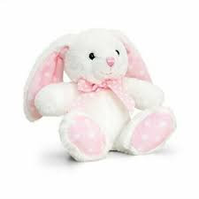 Baby Spotty Rabbit 25cm Pink