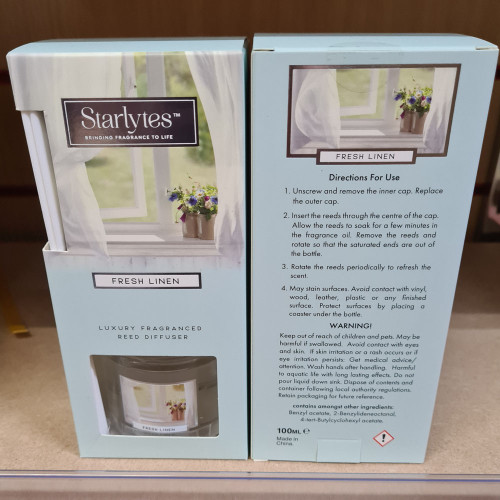 Luxury Fragranced  SaleReed Diffuser Fresh Linen