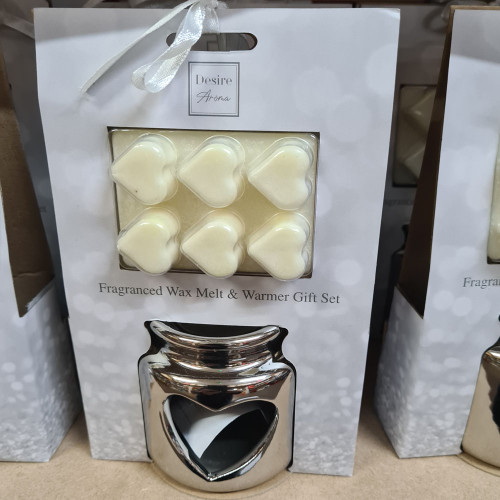 Fragranced Wax Melt And Warmer Sale in Chrome