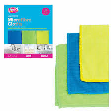 Microfibre Cloths Pk3