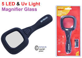 Magnifying Glass 3xMagnification with 5 LEDs