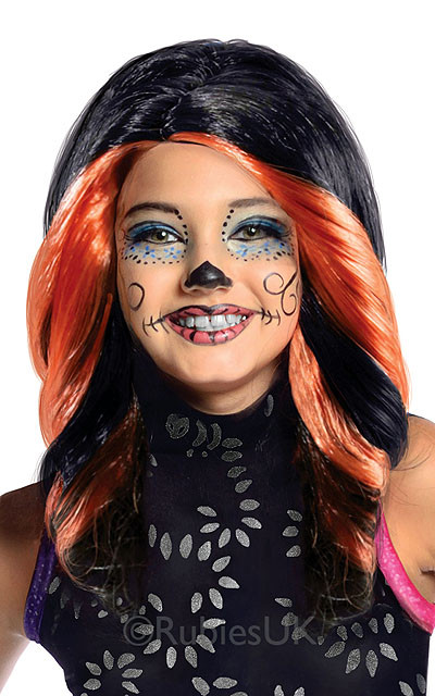 Skelita Calaveras Wig Child