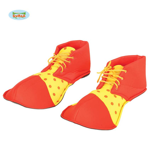 Clown Shoes Red and Yellow 36cms