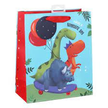 Dinosaur Gift Bag Medium