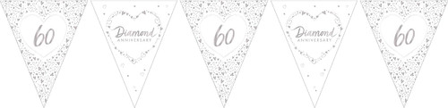 Diamond Anniversary Bunting 12ft