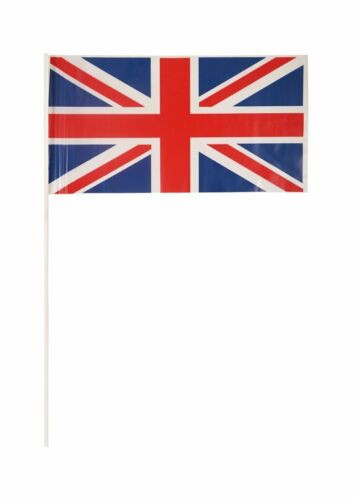 Union Jack Hand Flag 29x17cm