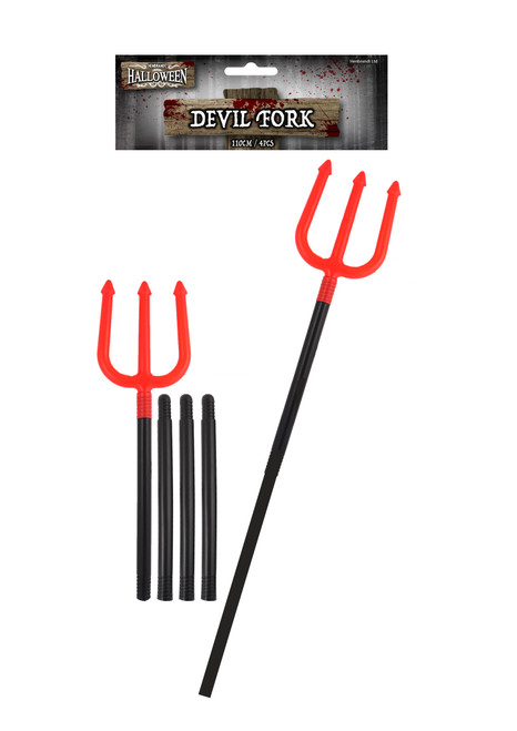 Trident Devil Fork Red 110cm 4pc