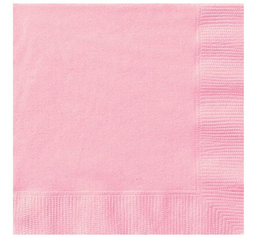 Lunch Napkins Lovely Pink Pk20 2Ply