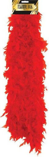 Feather Boa Red 150cm