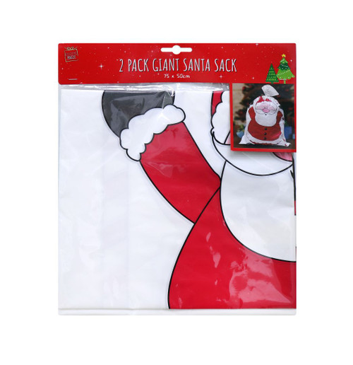 Santas Giant Sack 2 Pieces