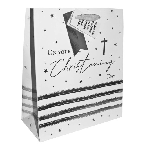 Christening Day Medium Gift Bag