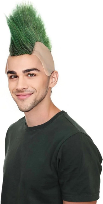 Green Mohawk Wig