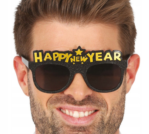 Happy New Year Glasses Adult