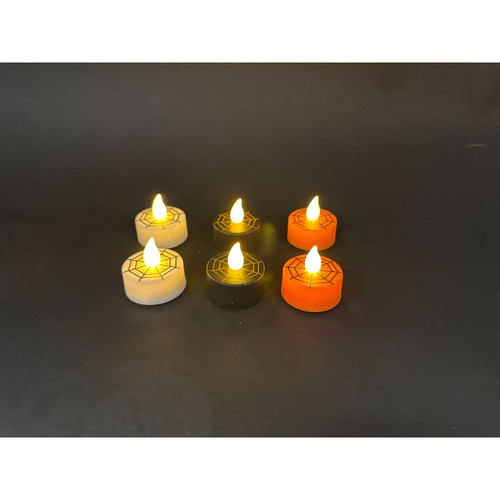 Tealights and Colour Changing Pumpkin Lights