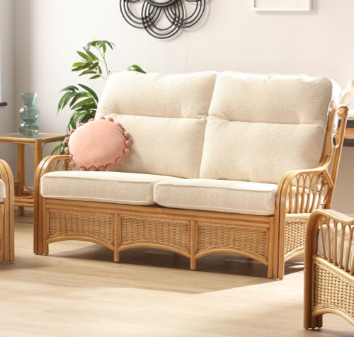 Vale Light Oak 3 Seater Sofa