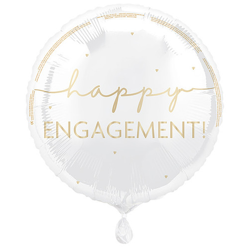 H100 18in Foil Balloon Happy Engagement