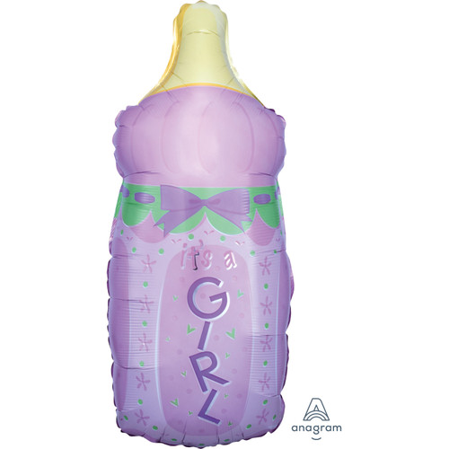 H300 SuperShape Foil Balloon Girls Bottle