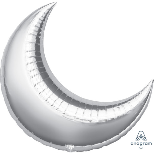 H100 Crescent Foil 17in Silver