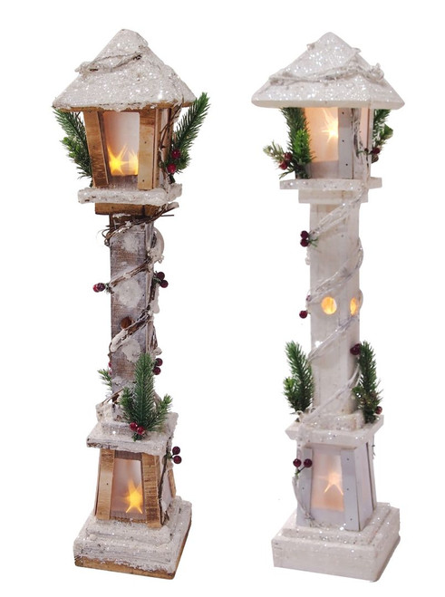 LED LAMPPOST 60cm 3D STARS Choose from 2 assorted styles 