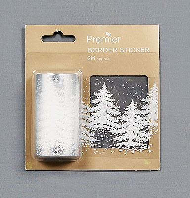 57cm Christmas Border Stickers Choice of 4 Designs