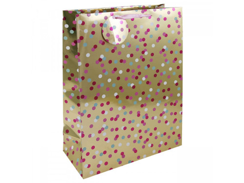 Pink Spots XL Gift Bag