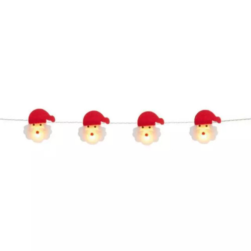 Santa String Lights Pk20 BO