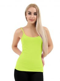 Vest Top Neon Yellow Size 16