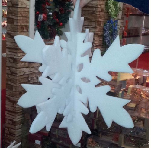 3D Foam Snowflake Snow Product