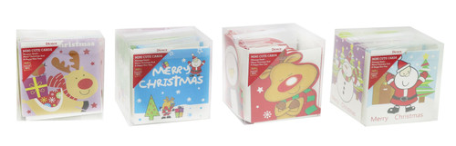 CARDS MINI SQUARE 24pc 