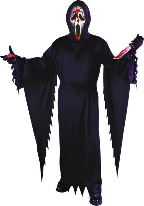Ghost Face Scream Classic with Blood Mask Adult Size Standard