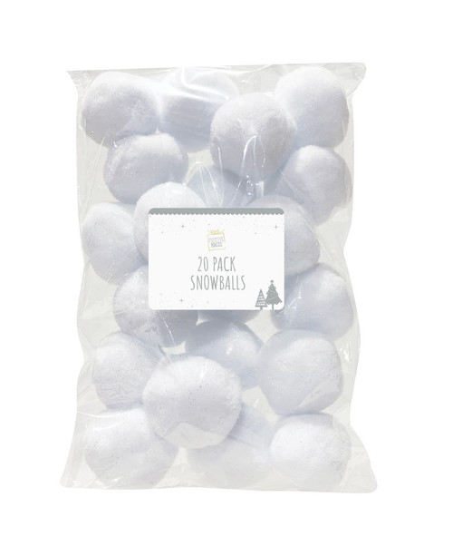 Snowballs 6cm 20 pieces