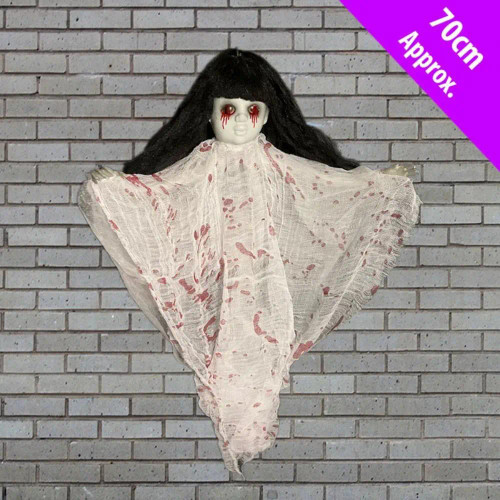 Hanging Girl Red Eyes 6ft