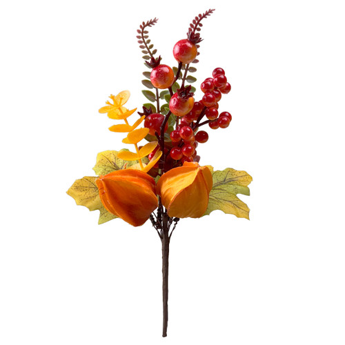 Berry and Lantern Pick 29cm