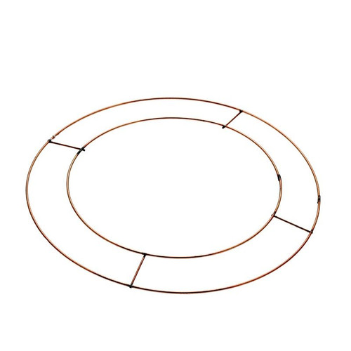Wire Wreath Ring Frame 10in Flat
