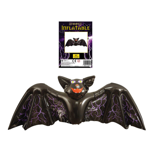 Inflatable Bat Black 130cm