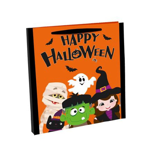 Treat Bag Halloween Characters Woven
