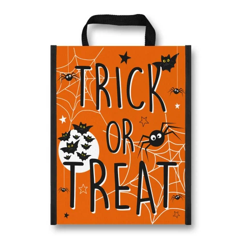 Treat Bag Halloween Trick or Treat Woven
