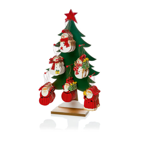 Gloss Christmas Tree Character 12cm