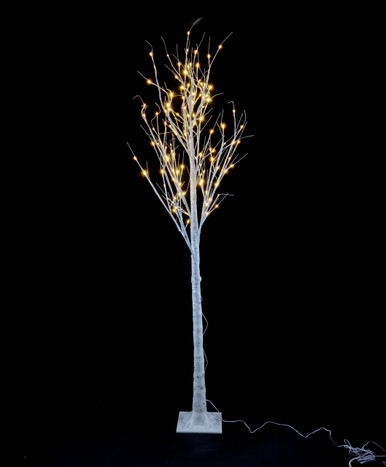 1.2m LED Birch Tree Warm White