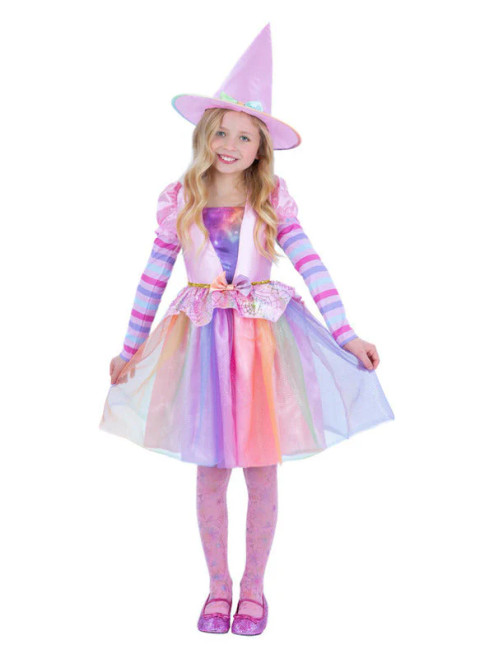 Pastel Rainbow Witch Medium Age 7 to 9 Years
